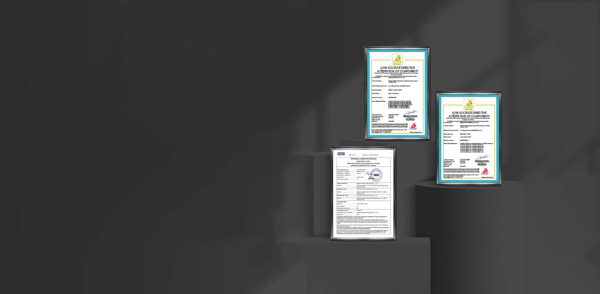 Certificatorium Display